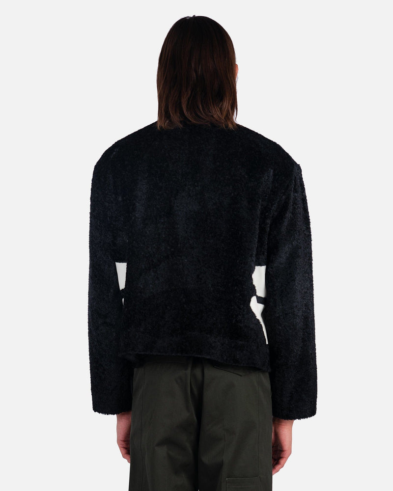 NAMACHEKO Men's Sweater Temen Mid Layer in Black