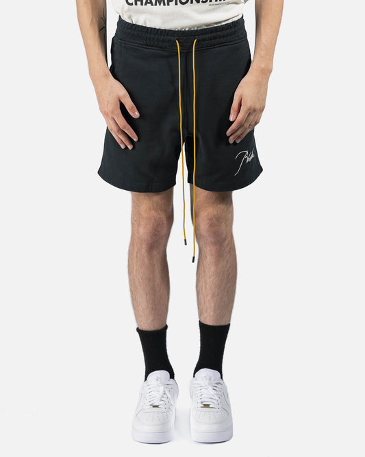 Rhude Men's Shorts Terry Shorts in Black
