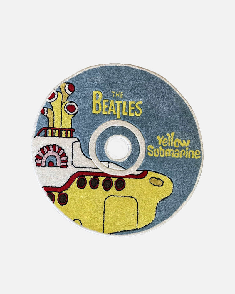 Curves by Sean Brown Decor The Beatles CD Rug