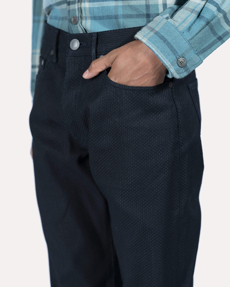 John Elliott Men's Jeans The Daze in Field Sashiko