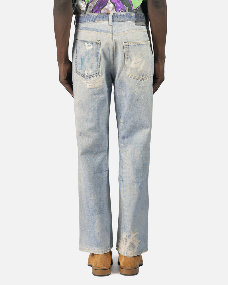 Our Legacy Men's Jeans Third Cut Jeans in Blue