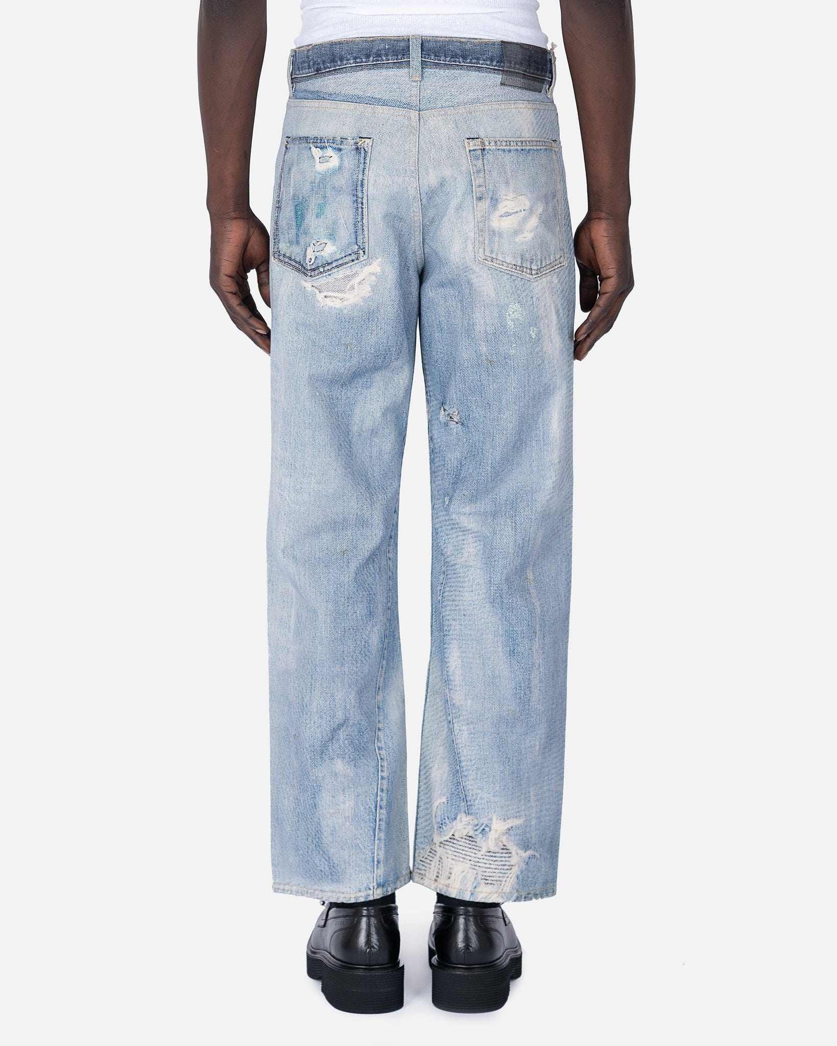 Third Cut Jeans in Digital Denim Print