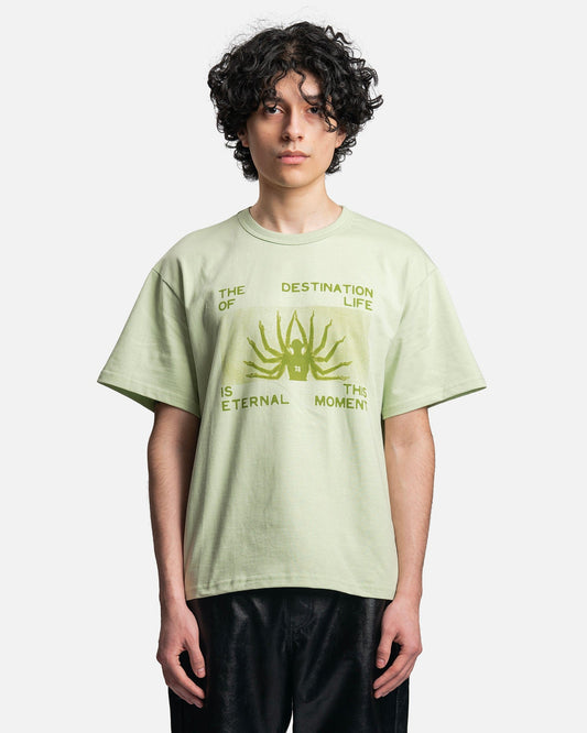 MISBHV This Eternal Moment T-Shirt in Sulfur Green