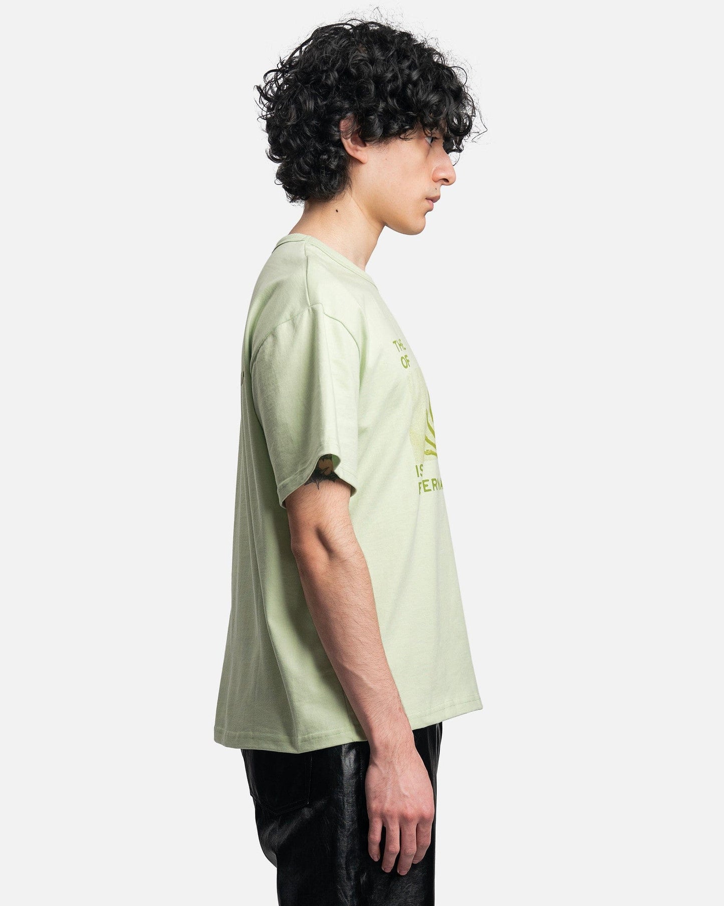 MISBHV This Eternal Moment T-Shirt in Sulfur Green