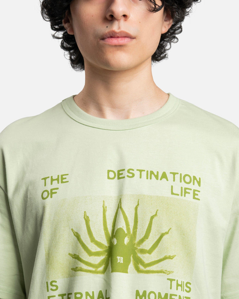 MISBHV This Eternal Moment T-Shirt in Sulfur Green
