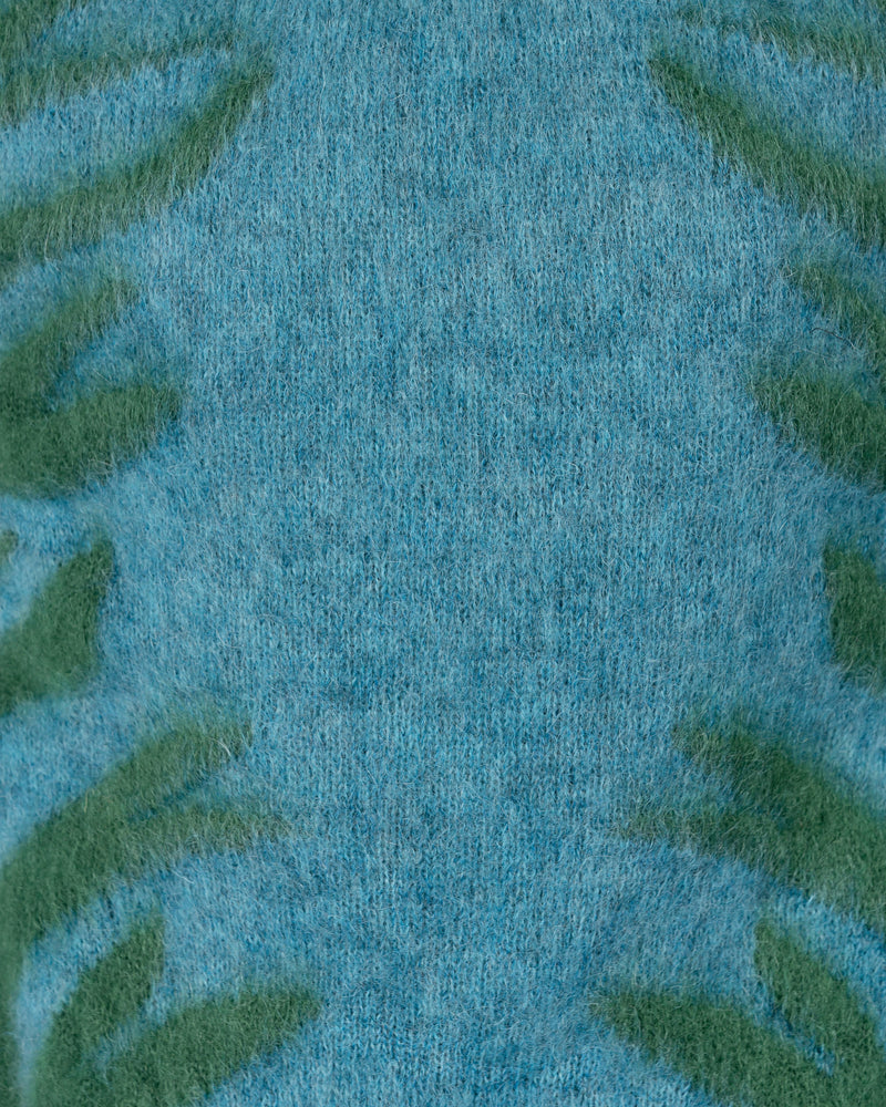Tiger Intarsia Crewneck Sweater in Maize – SVRN