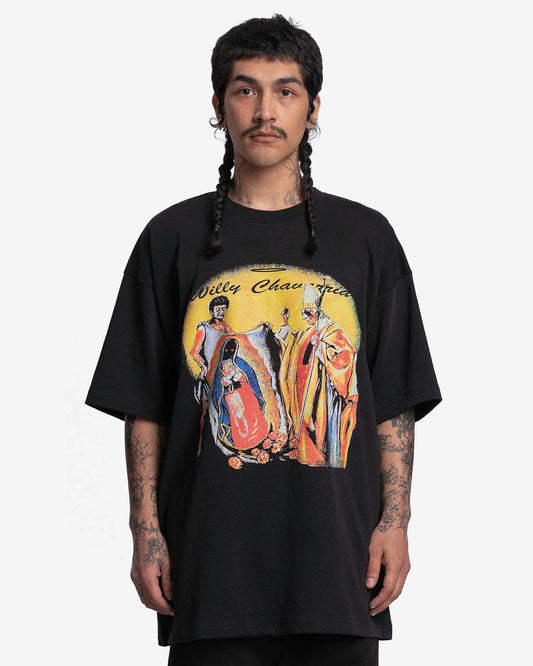Willy Chavarria Men's T-Shirts Tom T-Shirt 2 in Black