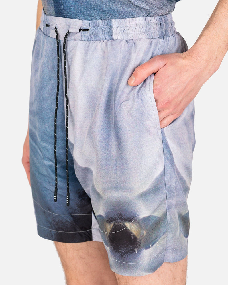 IISE Men's Shorts Track Shorts in Orchid Print