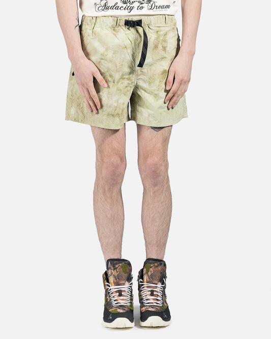 John Elliott Men's Shorts Trail Shorts in Moss