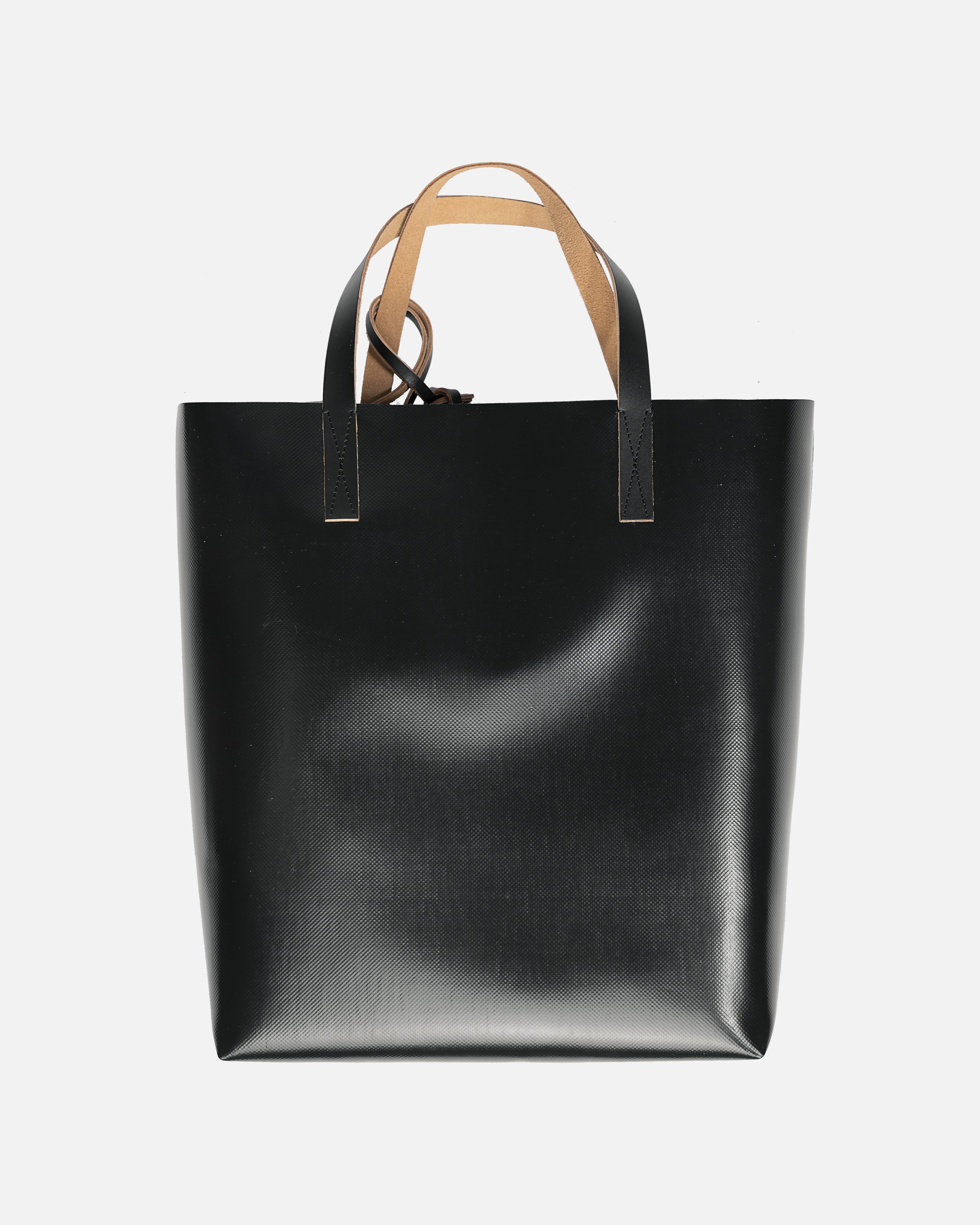 MARNI PVC トートバッグ TRIBECA Tribeca Swirl PVC Tote in Black – SVRN