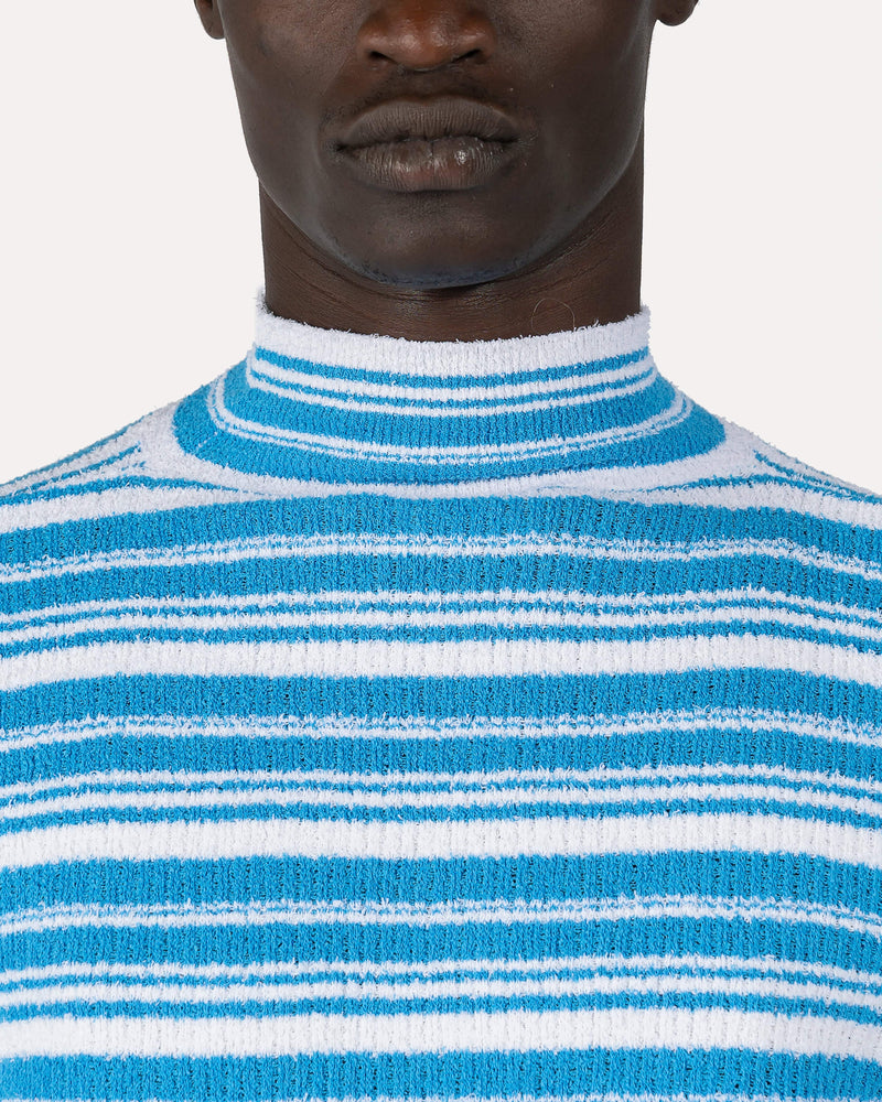 Marni mens sweater Turtle Neck Sweater in Cobalt