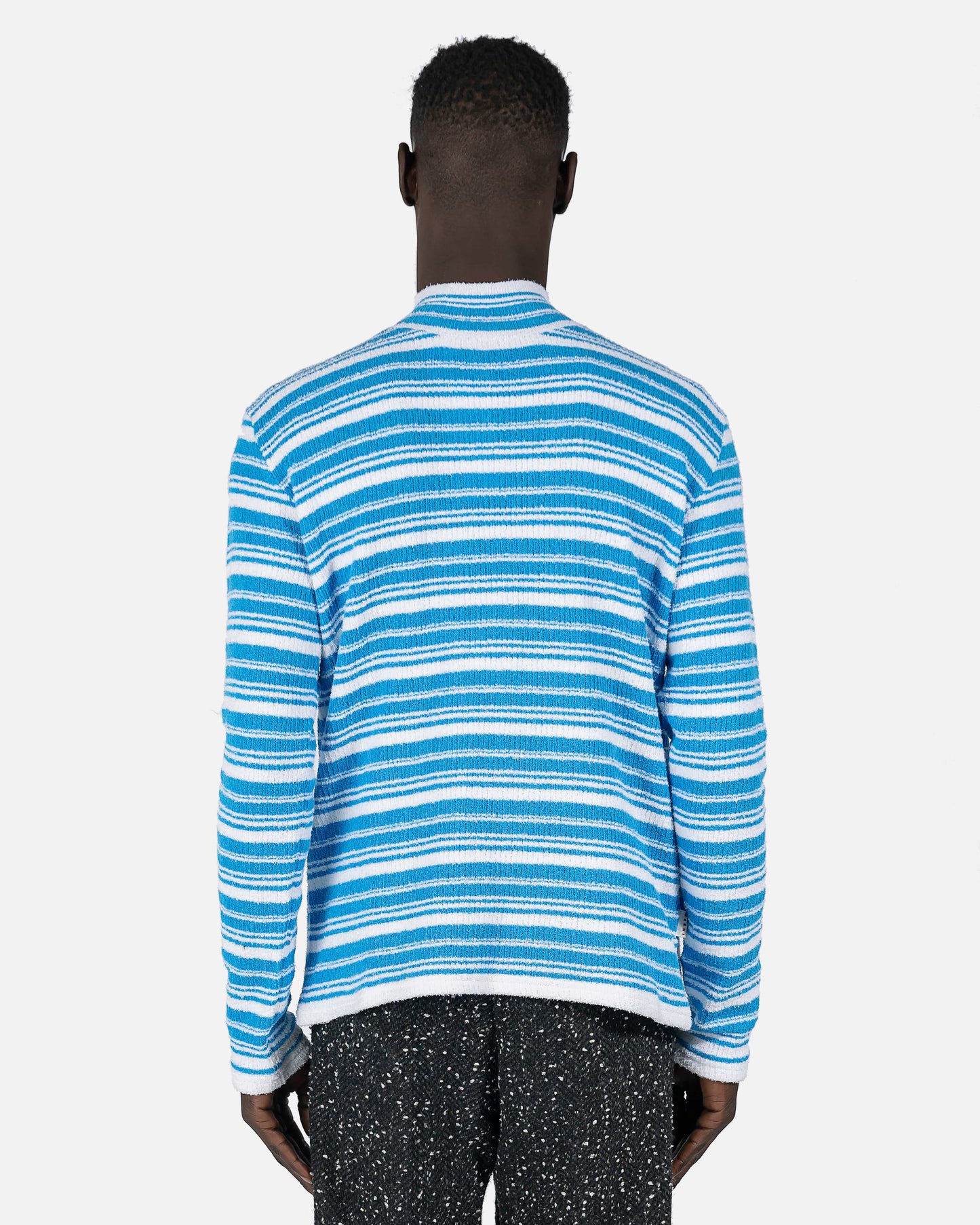 Marni mens sweater Turtle Neck Sweater in Cobalt