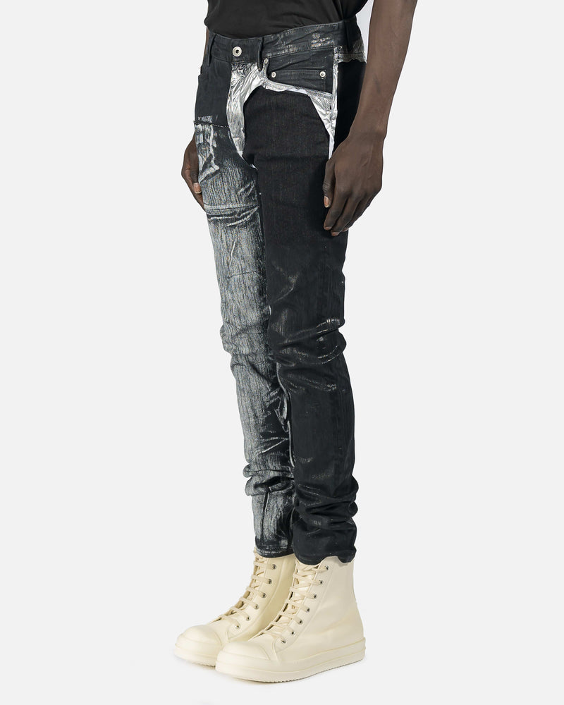 Rick Owens DRKSHDW Men's Jeans Tyrone Cut Denim in Multi