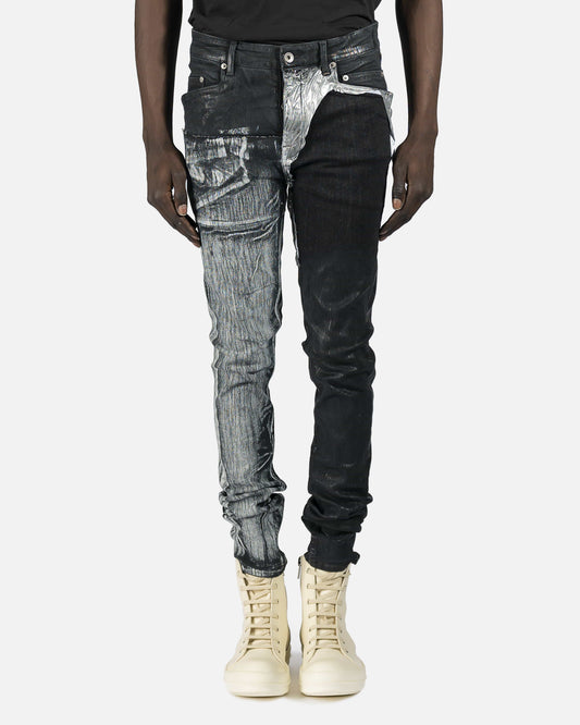 Rick Owens DRKSHDW Men's Jeans Tyrone Cut Denim in Multi