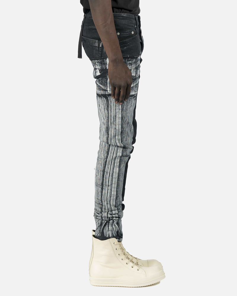 Rick Owens DRKSHDW Men's Jeans Tyrone Cut Denim in Multi