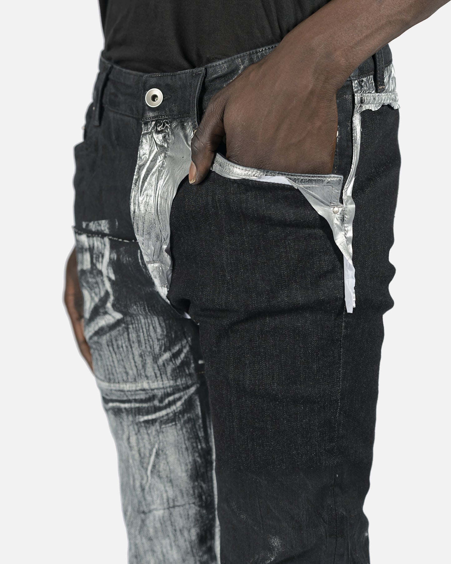 Rick Owens DRKSHDW Men's Jeans Tyrone Cut Denim in Multi