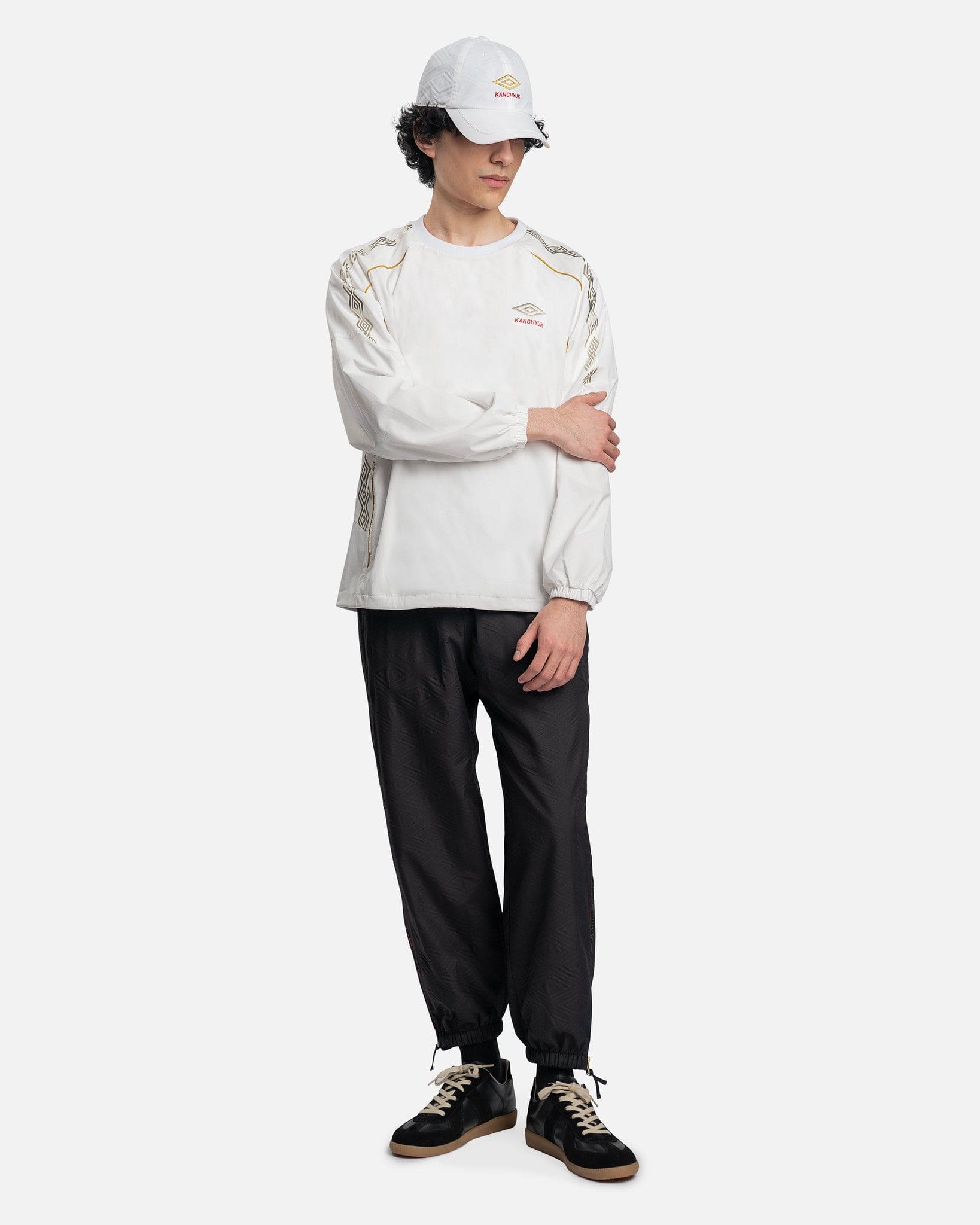 KANGHYUK Men's Shirt Umbro Piste in White