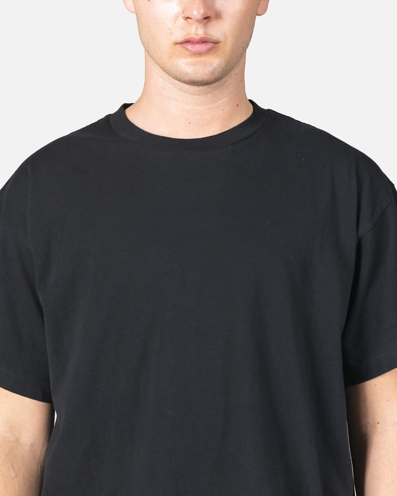 John Elliott Men's Shirts University Tee in Black