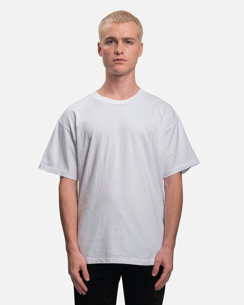 John Elliott Men's T-Shirts University Tee in White