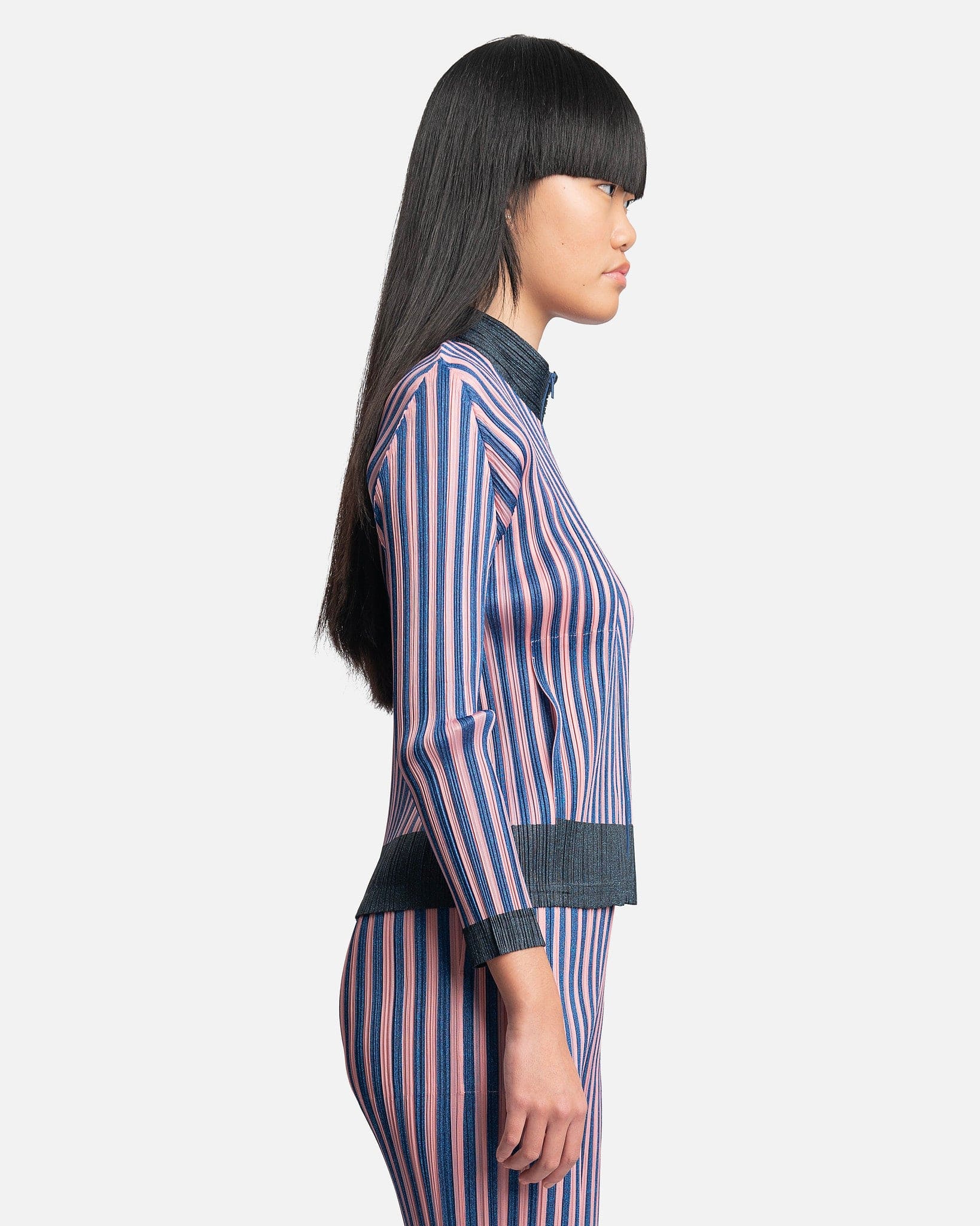 Pleats Please Issey Miyake Women Jackets Upbeat Jacket in Pink