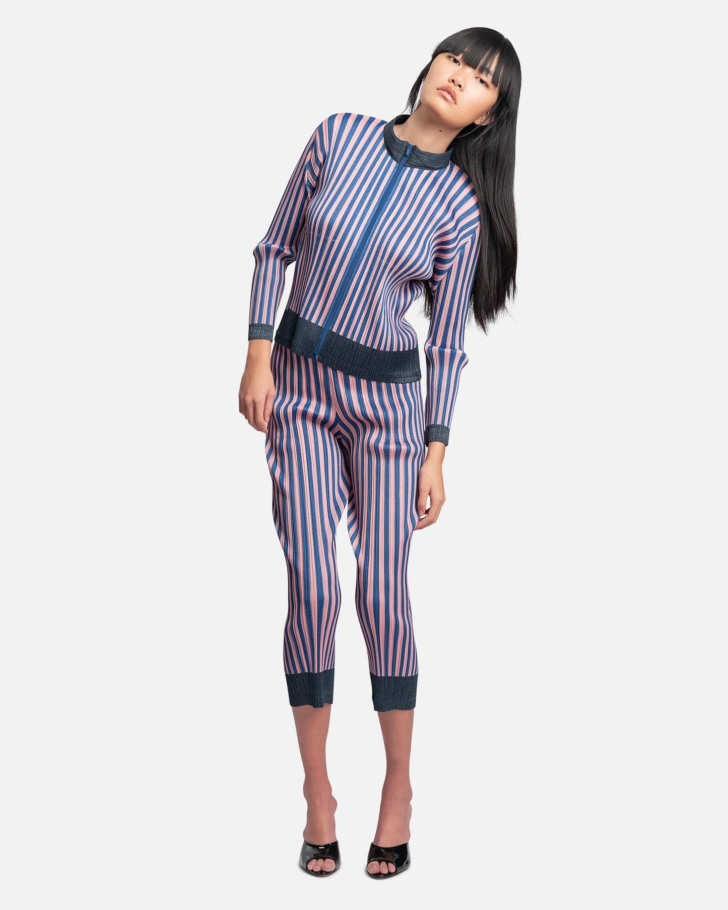 Pleats Please Issey Miyake Women Jackets Upbeat Jacket in Pink