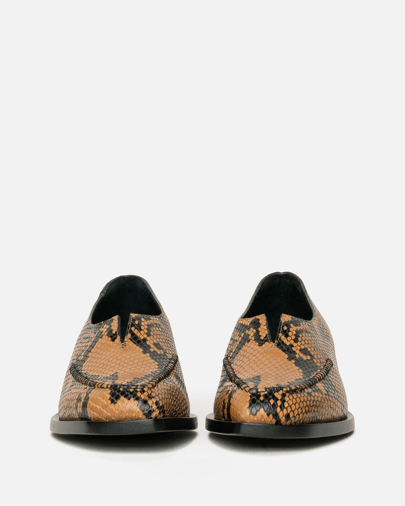 Peter Do Women Sneakers V-Neck Loafer in Core Python