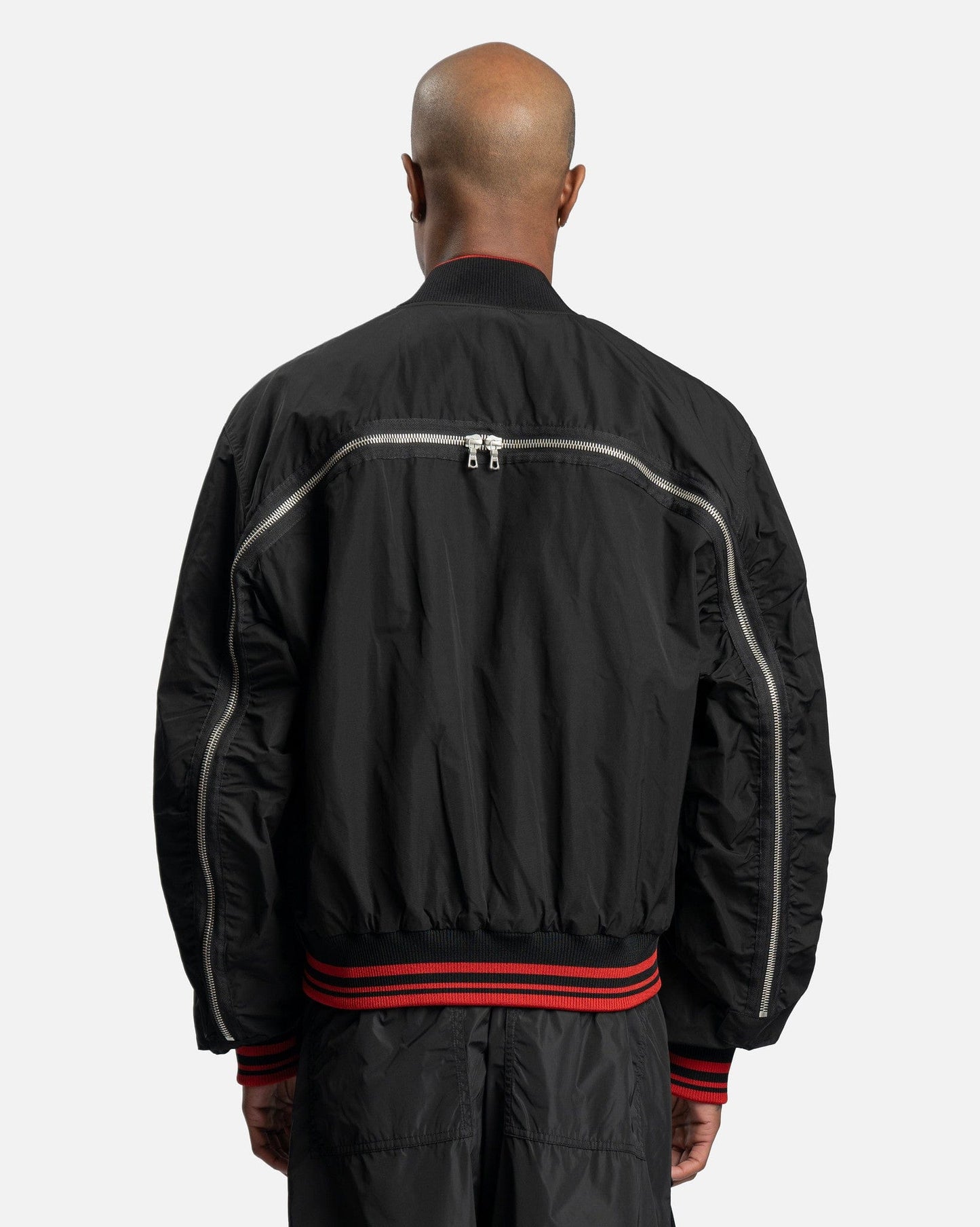 Dries Van Noten Men's Jackets Vellow Patch Jacket in Black