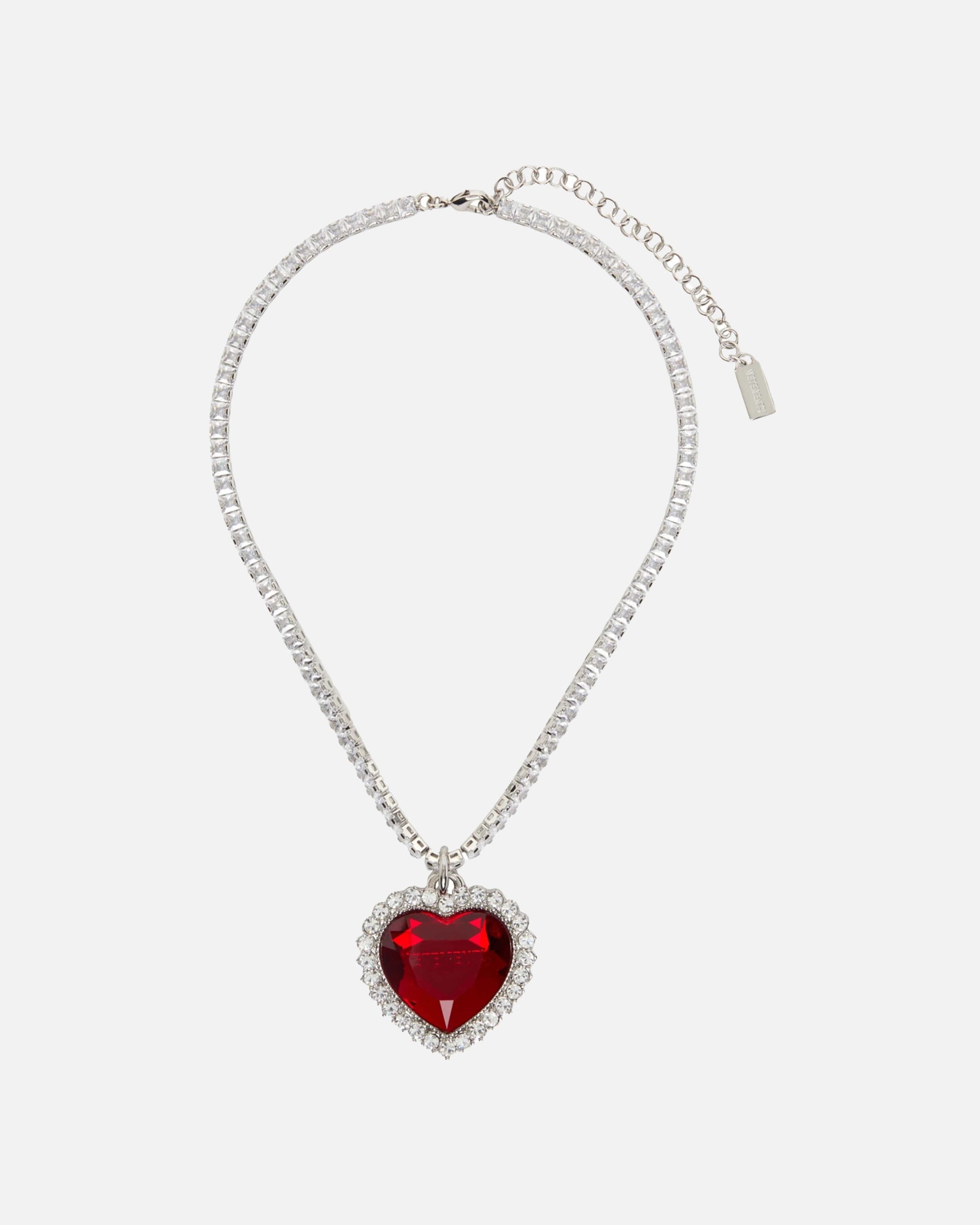 VETEMENTS Jewelry VETEMENTS Crystal Hearts Necklace