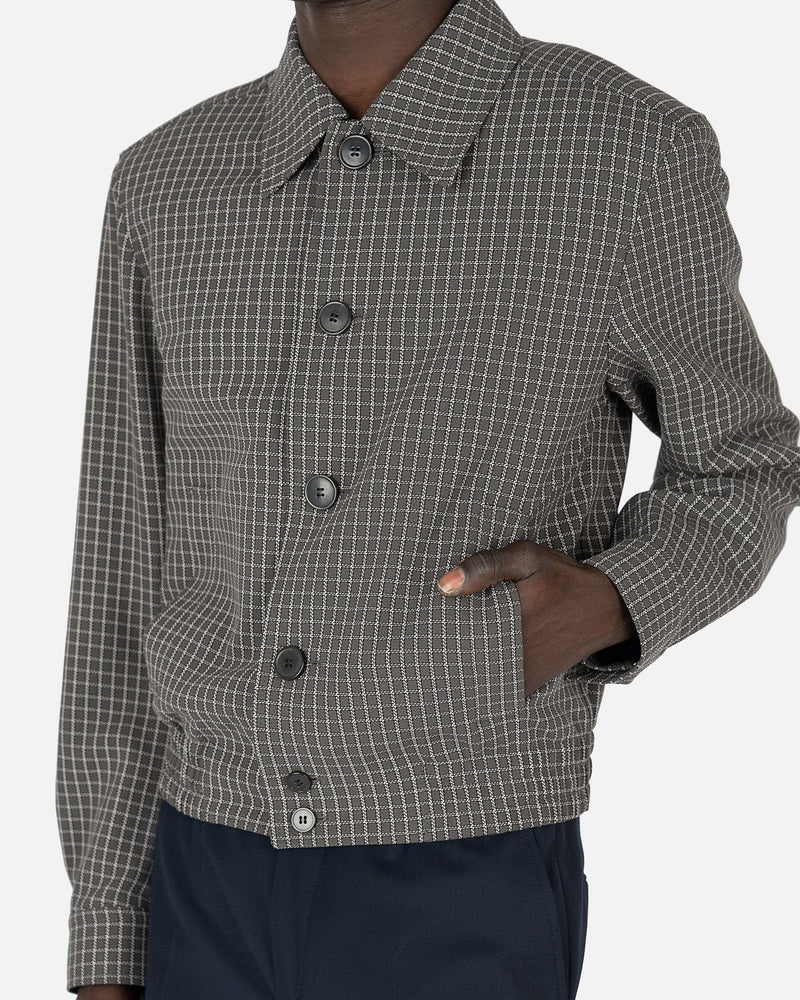 Dries Van Noten Men's Jackets Viddler Jacket in Grey