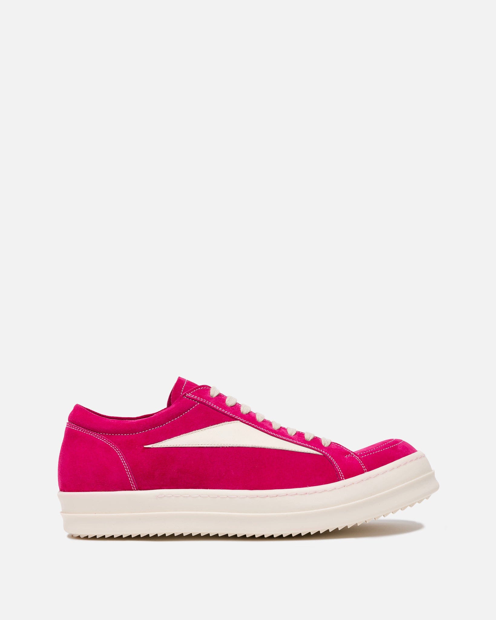 Rick Owens Men's Sneakers Vintage Sneaker in Hot Pink/Milk