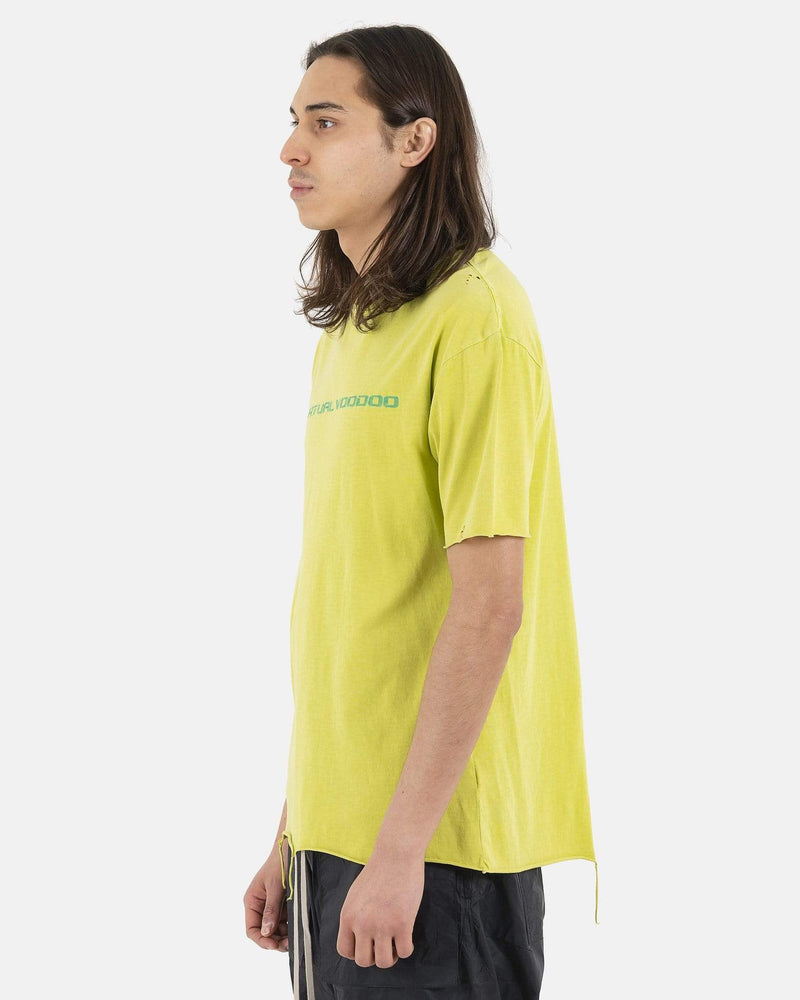 Alchemist Men's T-Shirts Virtual Voodoo Tee in Chartreuse