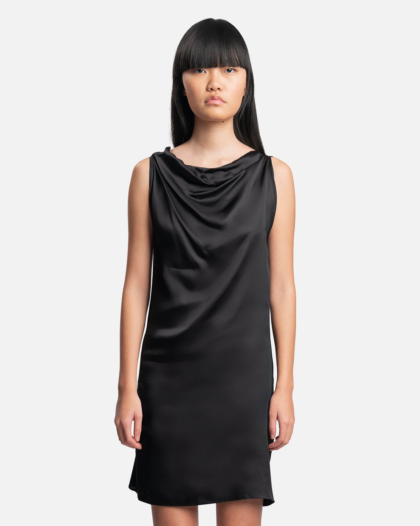 MM6 Maison Margiela Women Dresses Viscose Dress in Black