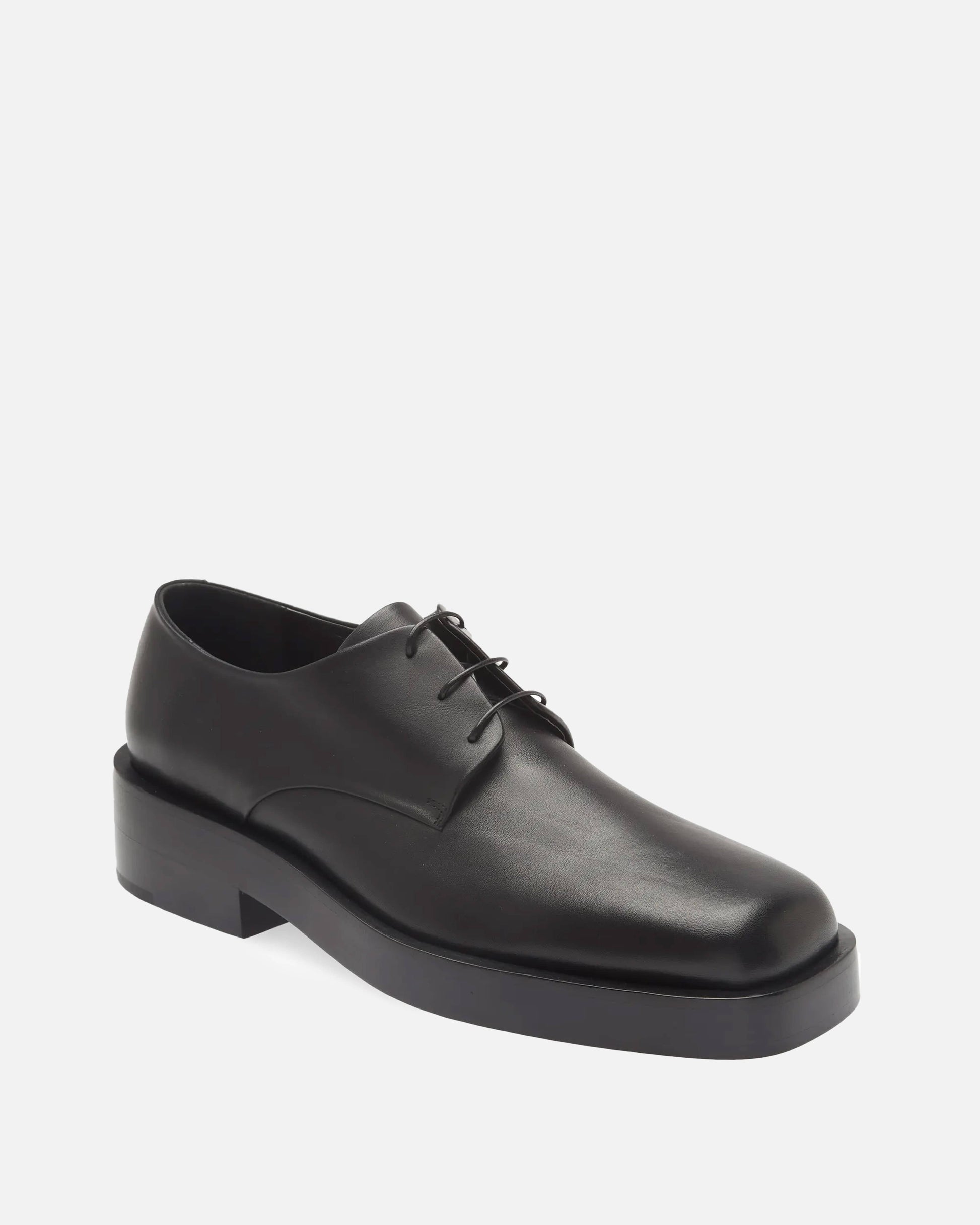 Jil Sander Men's Shoes Vitello Derby Shoes in Black