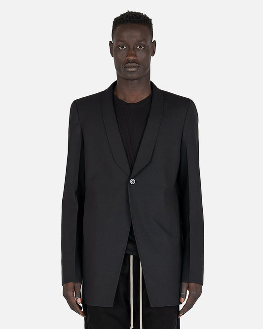 Rick Owens Men's Jackets Walrus Tux in Black