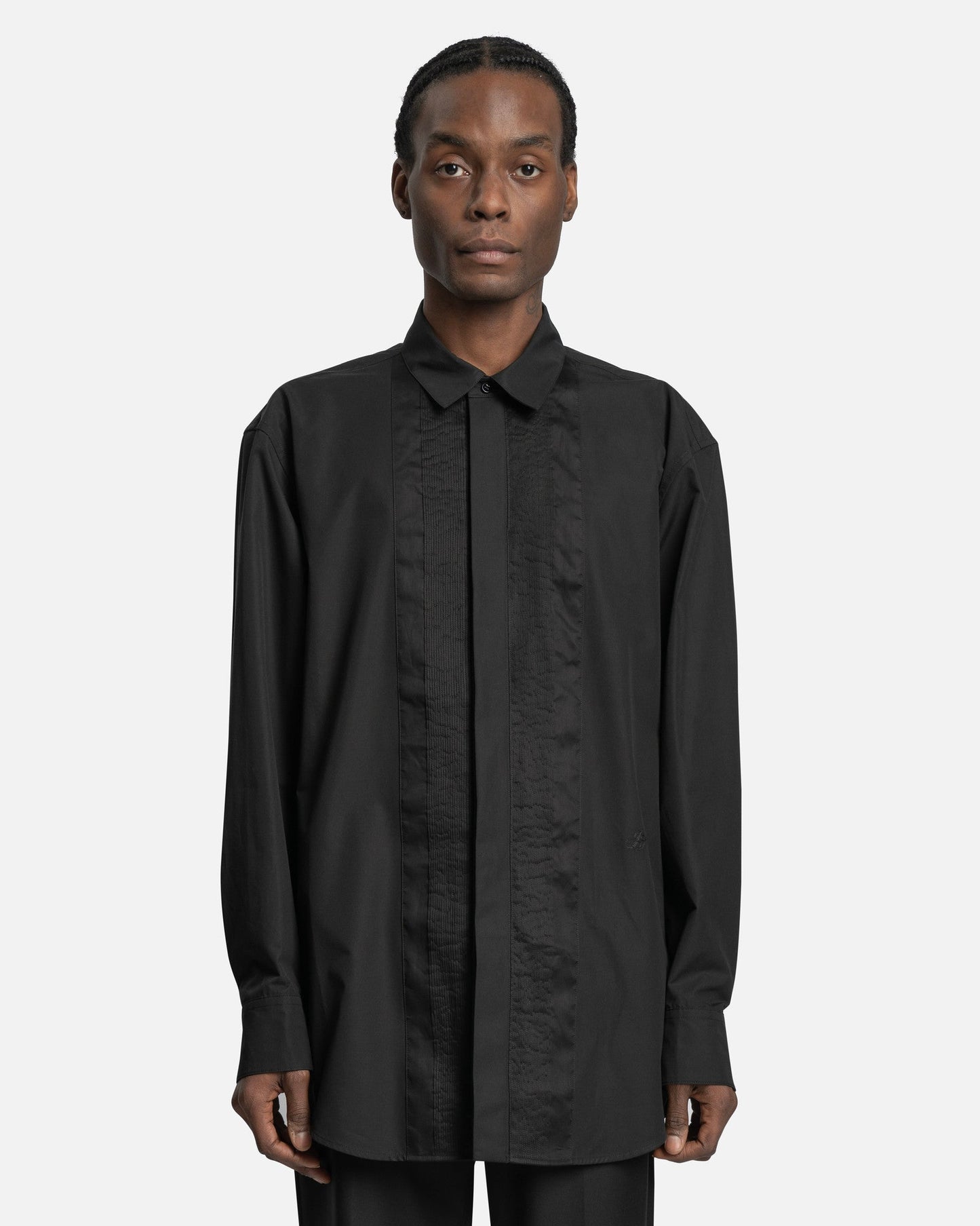 Jil Sander Men's Shirts Wednesday P.M Shirt in Black