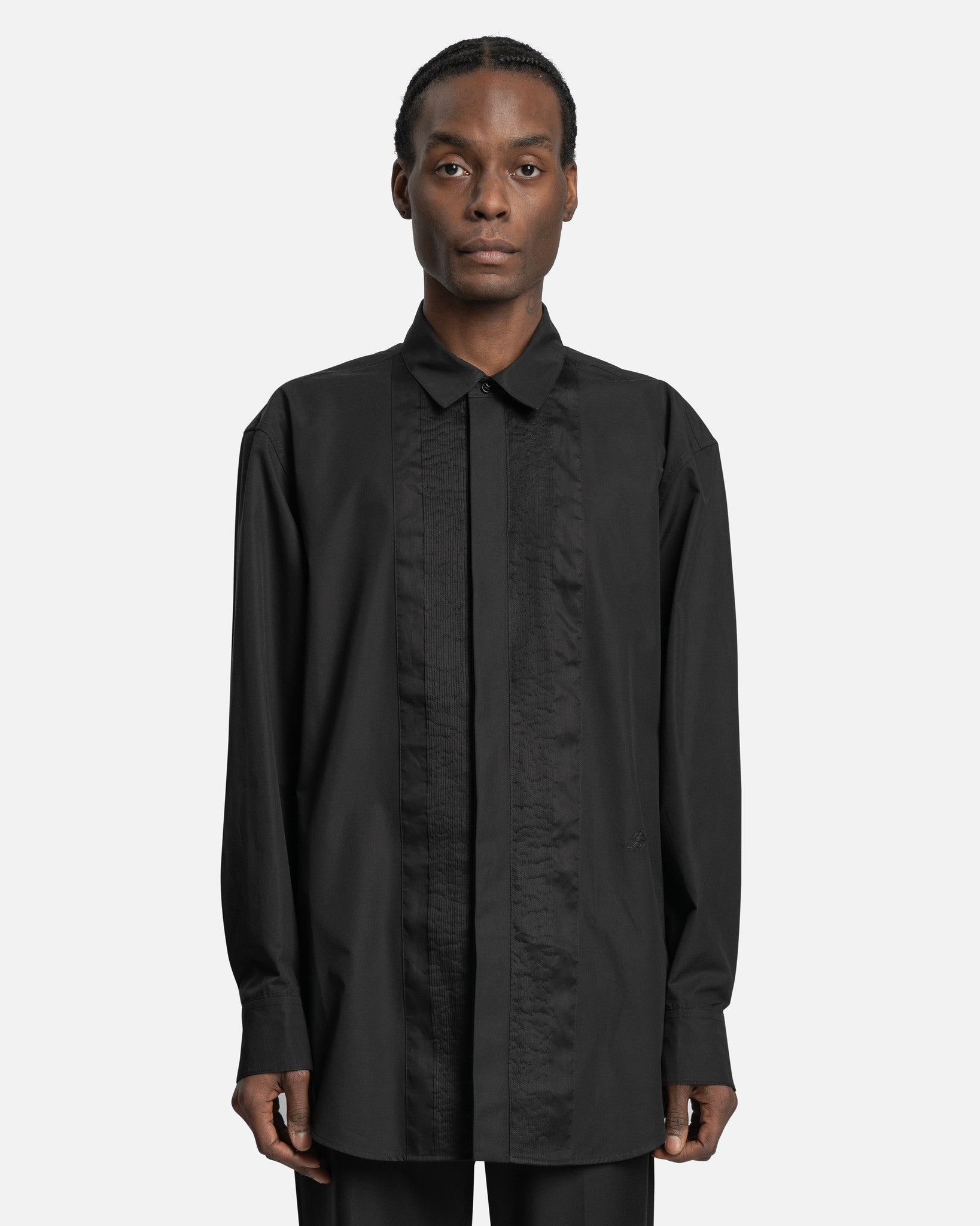 Jil Sander Men's Shirts Wednesday P.M Shirt in Black