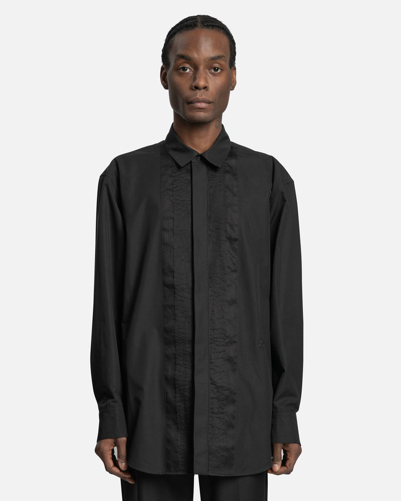 Jil Sander Men's Shirts Wednesday P.M Shirt in Black