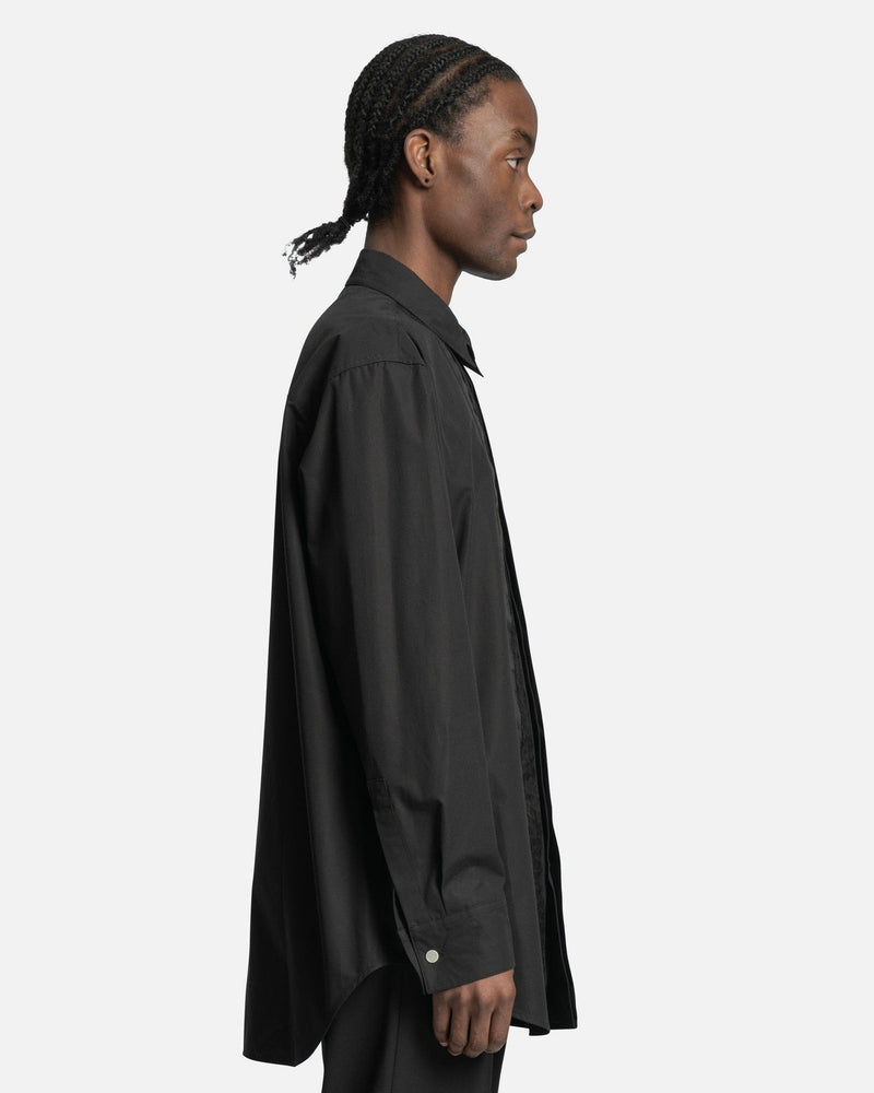 Jil Sander Men's Shirts Wednesday P.M Shirt in Black