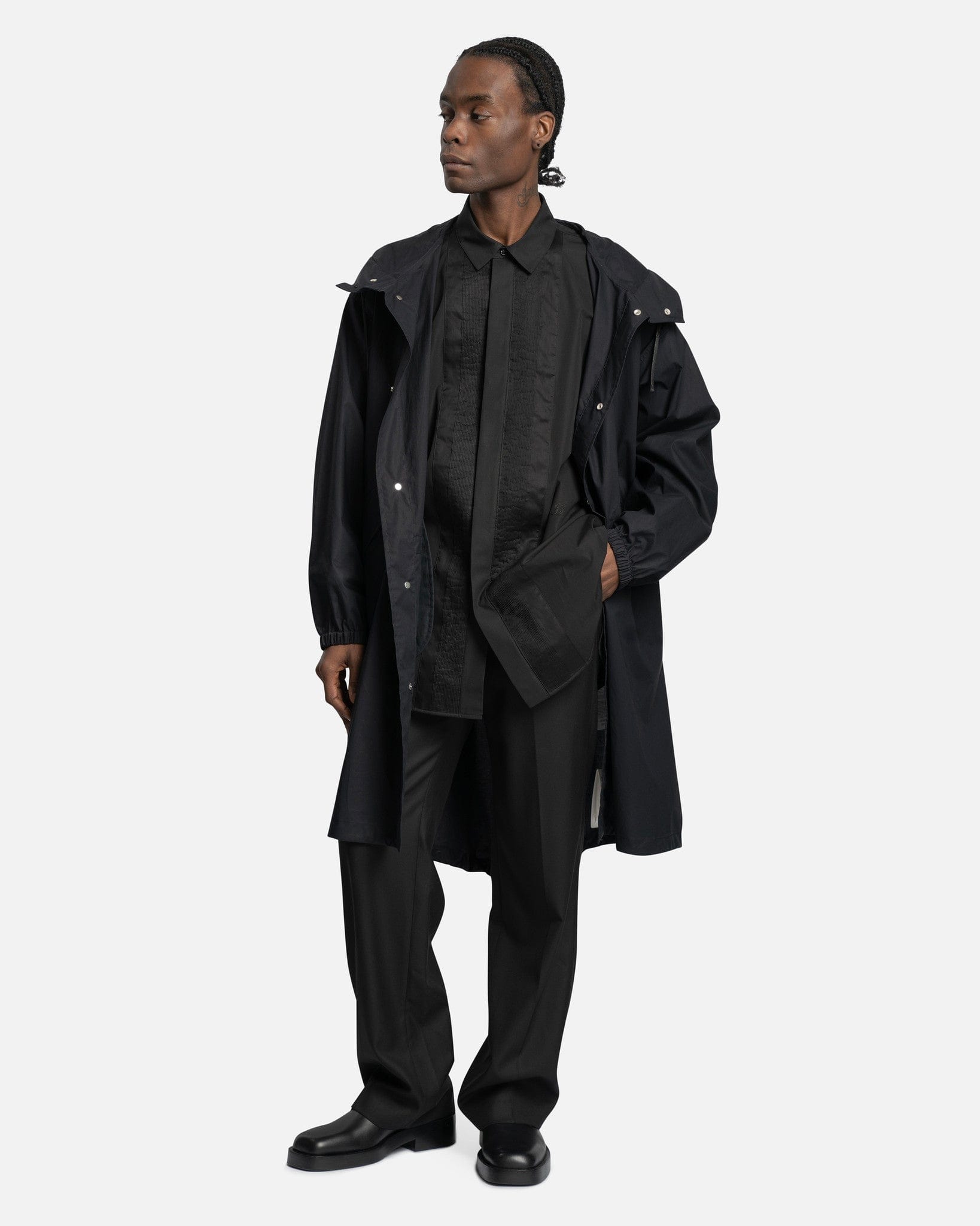 Jil Sander Men's Shirts Wednesday P.M Shirt in Black