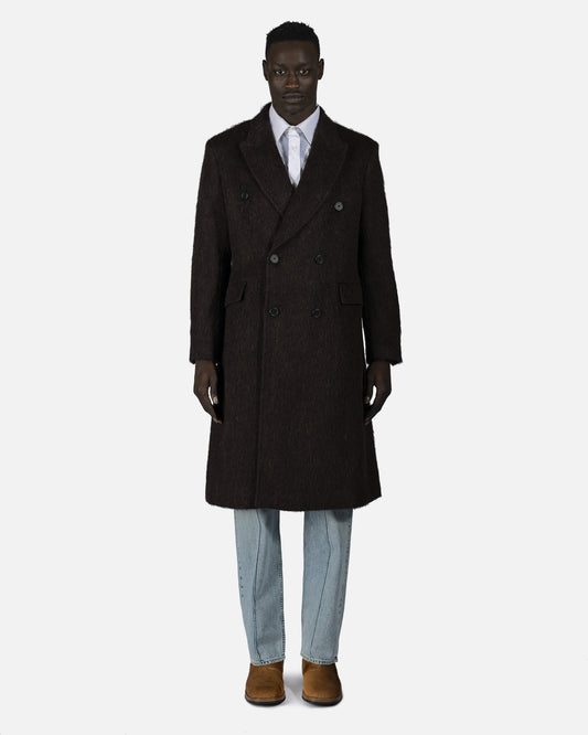 Our Legacy Men's Coat Whale Coat in Brown