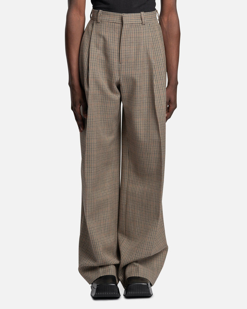 Botter Men's Pants Wide Classic Trousers with Pleats in Small PDP