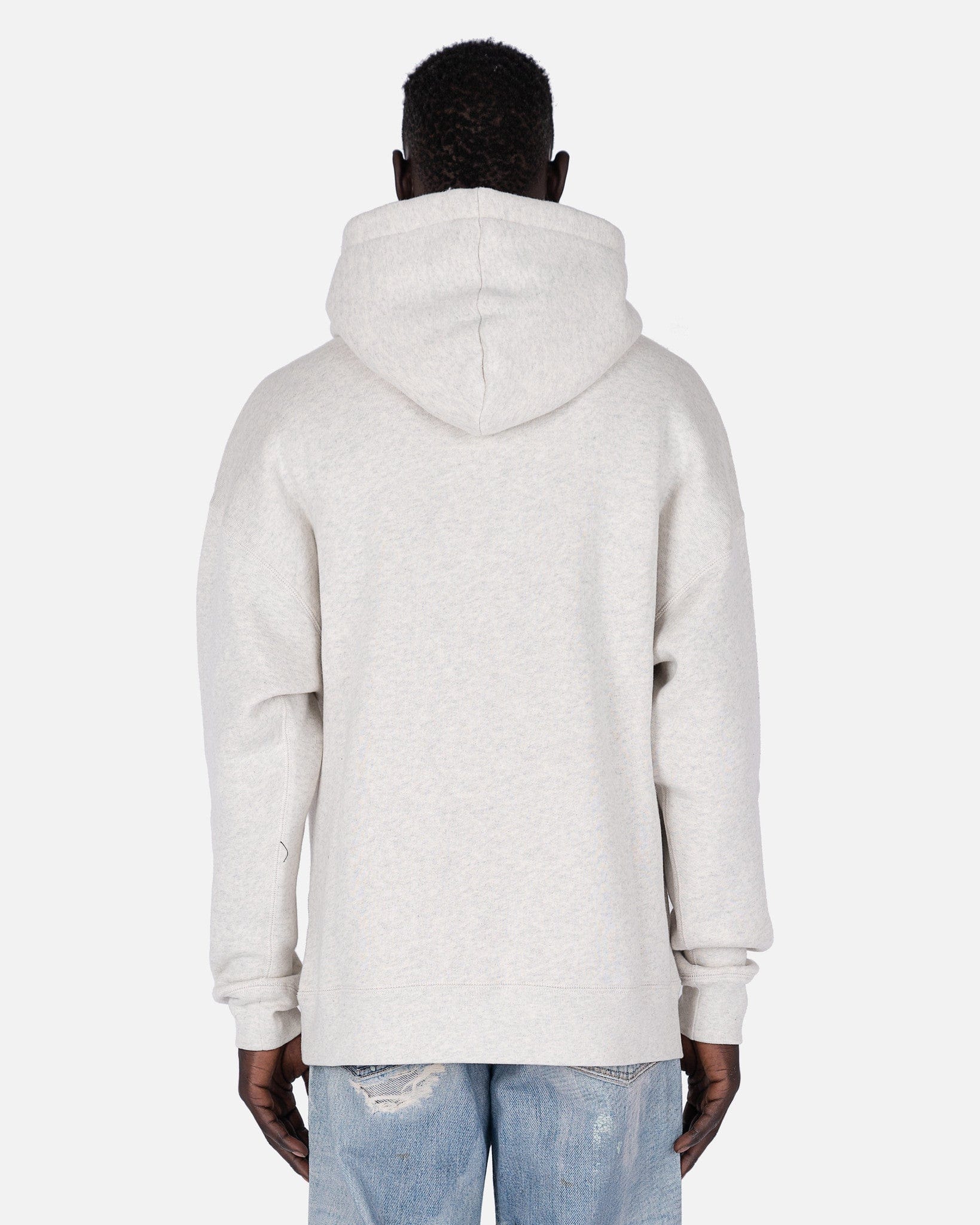 Isabel Marant Homme Men's Sweatshirts Wilanz Hoodie Sweatshirt in Ecru