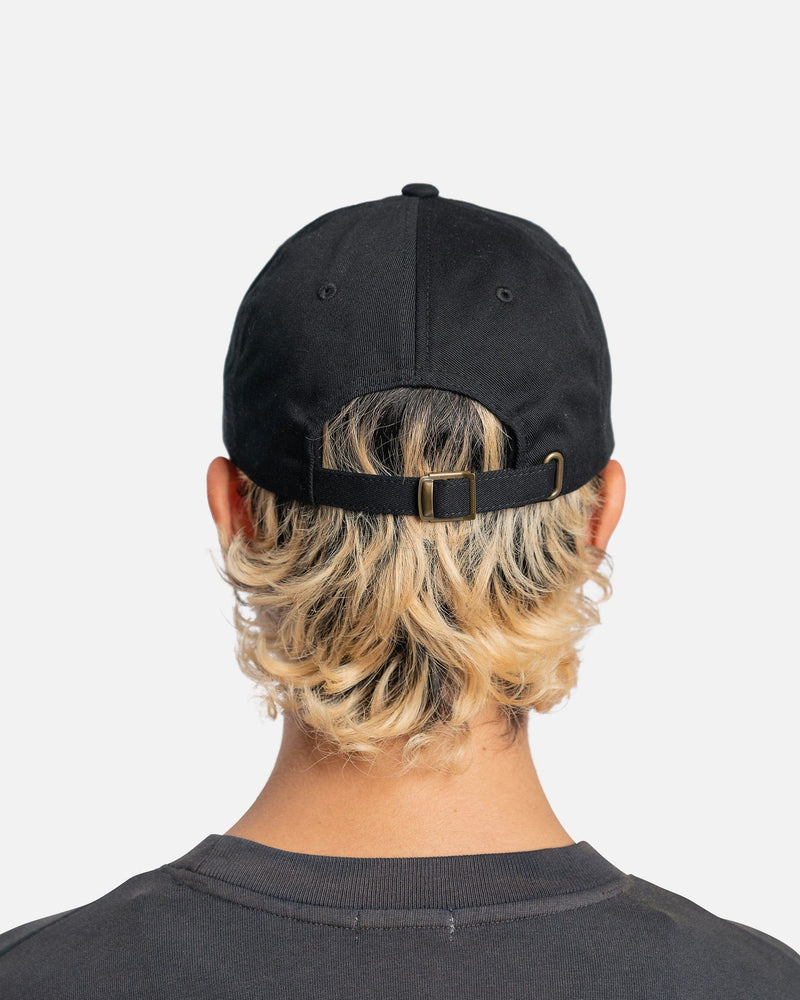 Willy Chavarria Men's Hats Willy Cap 2 in Black