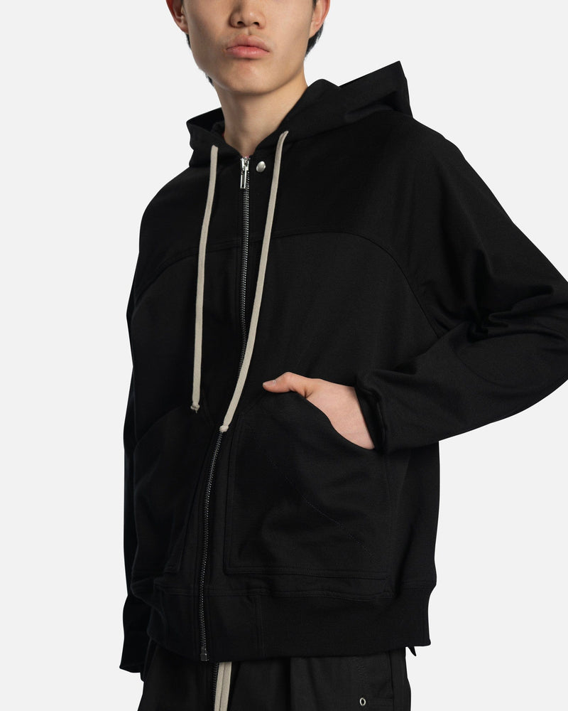 Rick Owens Men's T-Shirts Windbreaker in Black