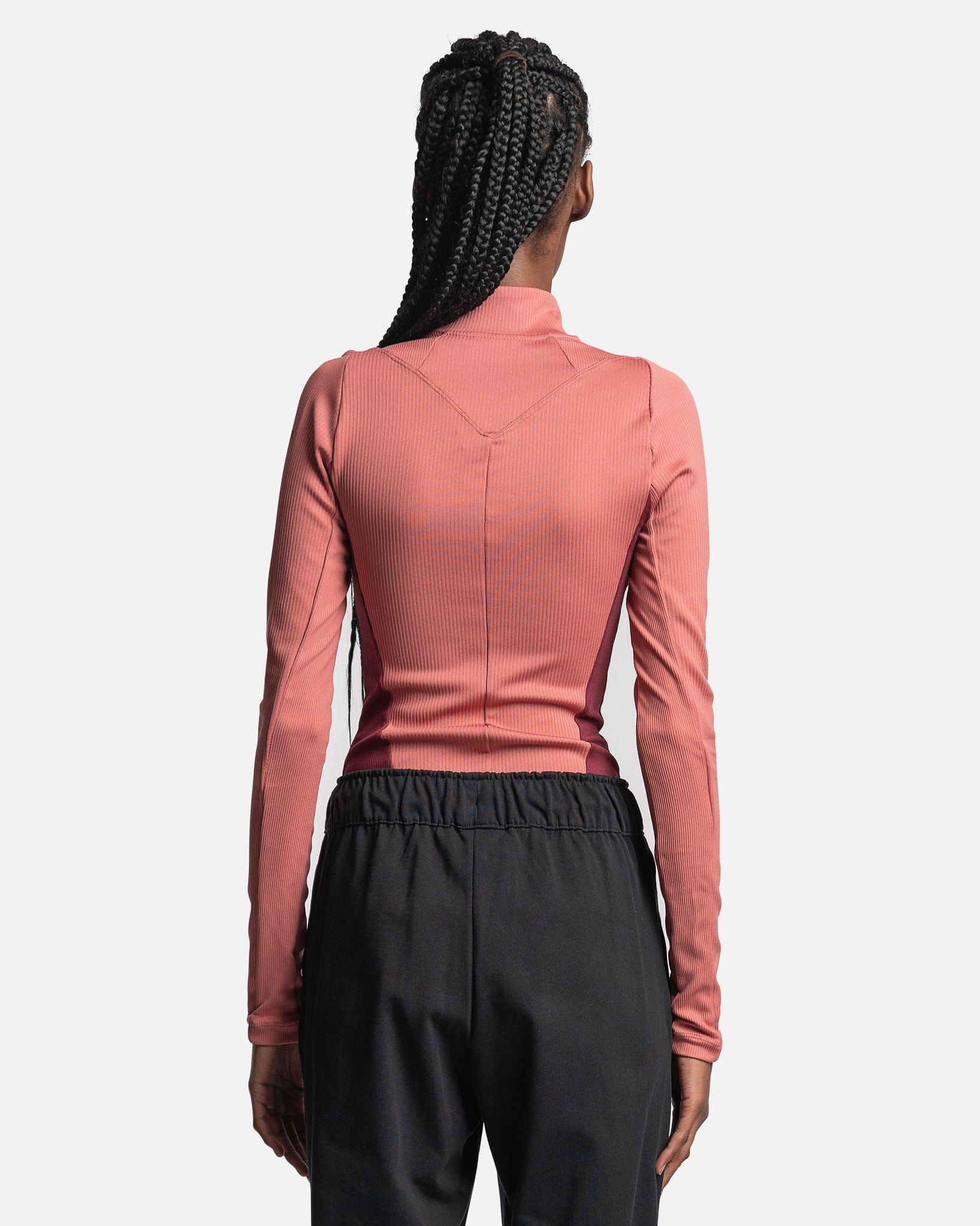 Jordan Women Tops Women's 23 Engineered 1/4-Zip Long-Sleeve Top in Canyon Pink