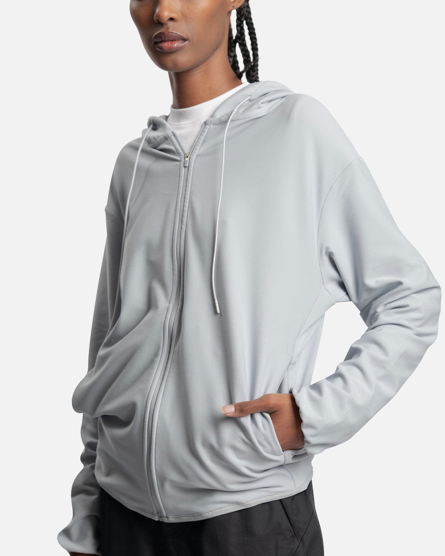 POST ARCHIVE FACTION (P.A.F) Women Tops Women's 5.0 Hoodie Center in Grey