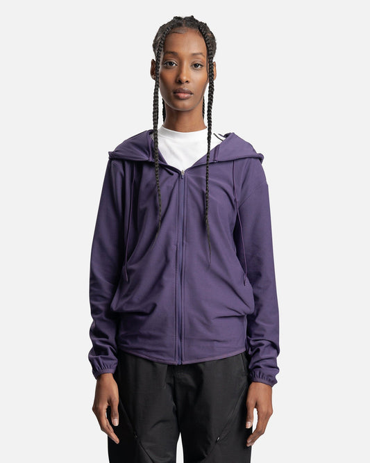 POST ARCHIVE FACTION (P.A.F) Women's Sweatshirts Women's 5.0 Hoodie Center in Purple