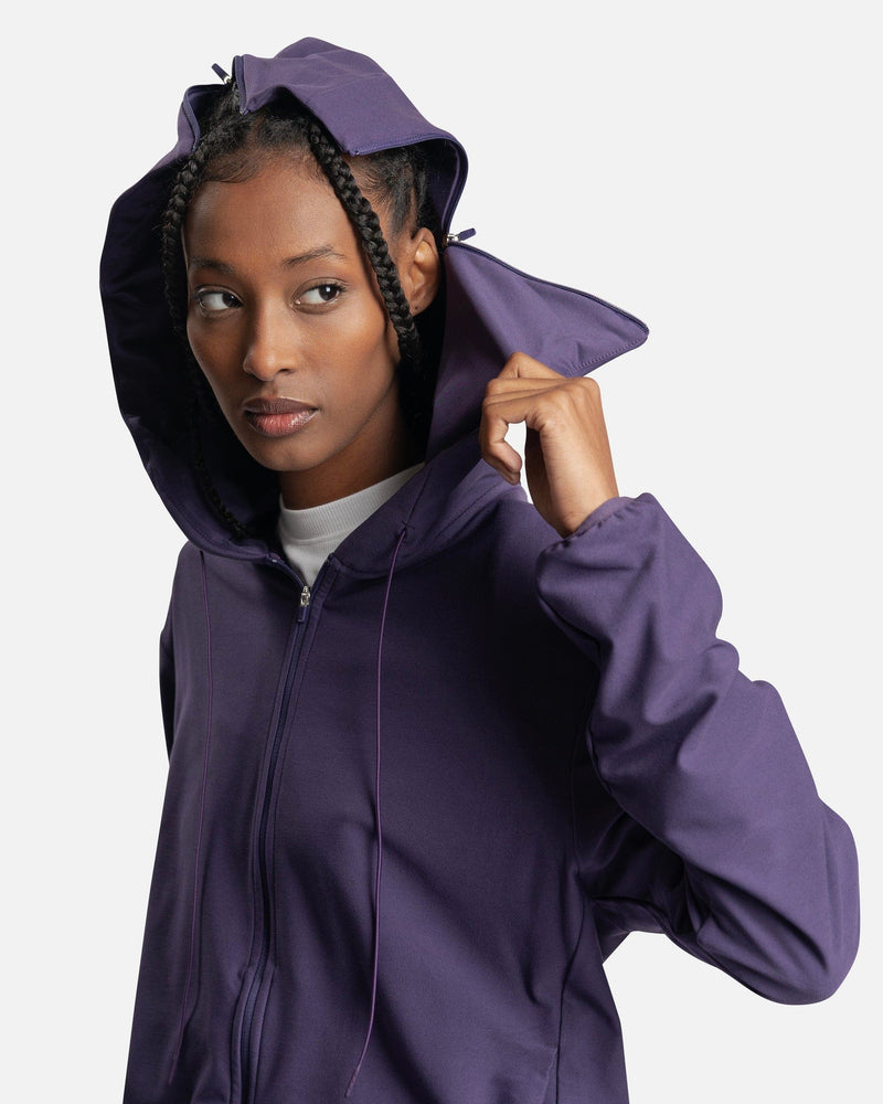 POST ARCHIVE FACTION (P.A.F) Women's Sweatshirts Women's 5.0 Hoodie Center in Purple
