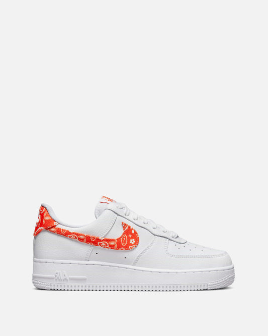 Nike Womens Sneakers Women's Air Force 1 '07 Essential 'Orange Paisley'