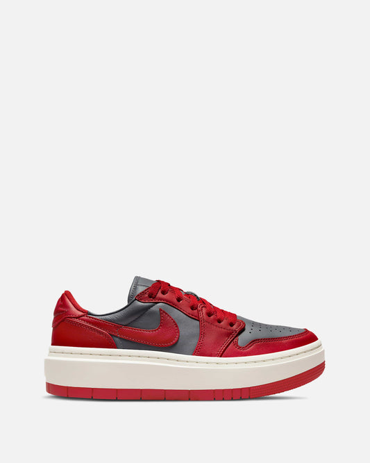 Nike Womens Sneakers Women's Air Jordan 1 Elevate Low 'Dark Grey/Varsity Red'